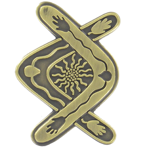 Boomorang Pin