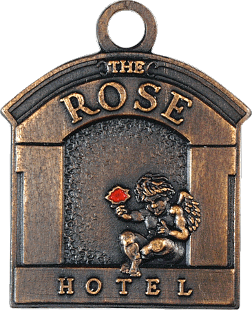 THE ROSE HOTEL Key Rings