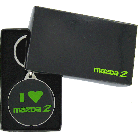 I LOVE MAZDA 2 Key Rings