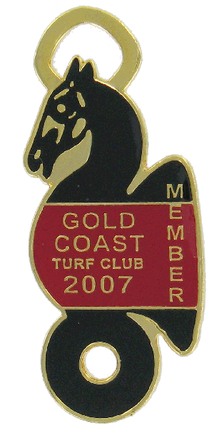 GOLD COAST TURF CLUB 2007 MEMBER Key Rings